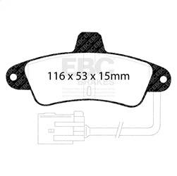 EBC Brakes - EBC Brakes UD661 Ultimax OEM Replacement Brake Pads - Image 1