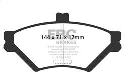 EBC Brakes - EBC Brakes UD678 Ultimax OEM Replacement Brake Pads - Image 1