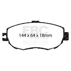 EBC Brakes - EBC Brakes UD612 Ultimax OEM Replacement Brake Pads - Image 1