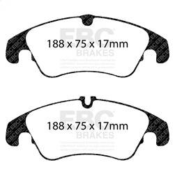 EBC Brakes - EBC Brakes DP21986 Greenstuff 2000 Series Sport Brake Pads - Image 1