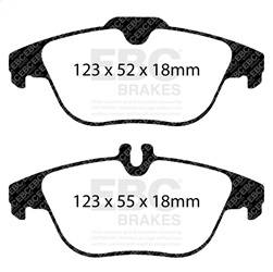 EBC Brakes - EBC Brakes DP21990 Greenstuff 2000 Series Sport Brake Pads - Image 1