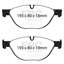 EBC Brakes - EBC Brakes DP22019 Greenstuff 2000 Series Sport Brake Pads - Image 1