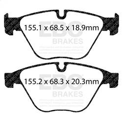 EBC Brakes - EBC Brakes DP22103 Greenstuff 2000 Series Sport Brake Pads - Image 1