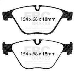 EBC Brakes - EBC Brakes DP21883 Greenstuff 2000 Series Sport Brake Pads - Image 1