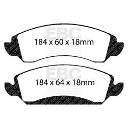 EBC Brakes - EBC Brakes ED91830 Truck/SUV Extra Duty Brake Pads - Image 1