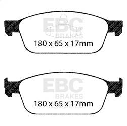 EBC Brakes - EBC Brakes DP22145 Greenstuff 2000 Series Sport Brake Pads - Image 1