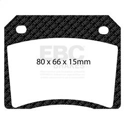 EBC Brakes - EBC Brakes UD009 Ultimax OEM Replacement Brake Pads - Image 1