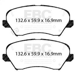 EBC Brakes - EBC Brakes DP22232 Greenstuff 2000 Series Sport Brake Pads - Image 1