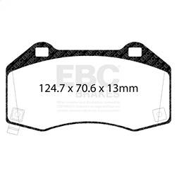 EBC Brakes - EBC Brakes DP22286 Greenstuff 2000 Series Sport Brake Pads - Image 1