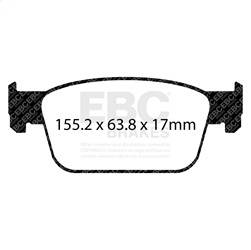 EBC Brakes - EBC Brakes DP22273 Greenstuff 2000 Series Sport Brake Pads - Image 1