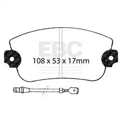 EBC Brakes - EBC Brakes DP2230 Greenstuff 2000 Series Sport Brake Pads - Image 1