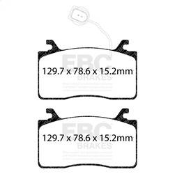 EBC Brakes - EBC Brakes UD2052 Ultimax OEM Replacement Brake Pads - Image 1