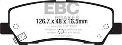 EBC Brakes - EBC Brakes DP53041NDX Bluestuff NDX Full Race Brake Pads - Image 1