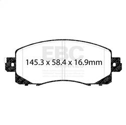 EBC Brakes - EBC Brakes UD2045 Ultimax OEM Replacement Brake Pads - Image 1