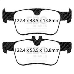 EBC Brakes - EBC Brakes DP22402 Greenstuff 2000 Series Sport Brake Pads - Image 1