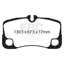 EBC Brakes - EBC Brakes DP21930 Greenstuff 2000 Series Sport Brake Pads - Image 1