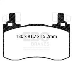 EBC Brakes - EBC Brakes DP52356NDX Bluestuff NDX Full Race Brake Pads - Image 1