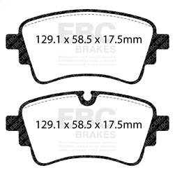 EBC Brakes - EBC Brakes DP22435 Greenstuff 2000 Series Sport Brake Pads - Image 1