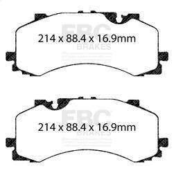 EBC Brakes - EBC Brakes ED92279 Truck/SUV Extra Duty Brake Pads - Image 1