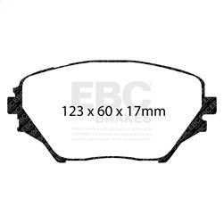 EBC Brakes - EBC Brakes UD862 Ultimax OEM Replacement Brake Pads - Image 1