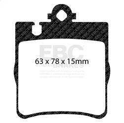 EBC Brakes - EBC Brakes UD876 Ultimax OEM Replacement Brake Pads - Image 1