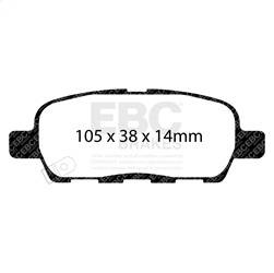 EBC Brakes - EBC Brakes UD905 Ultimax OEM Replacement Brake Pads - Image 1