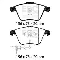 EBC Brakes - EBC Brakes UD915 Ultimax OEM Replacement Brake Pads - Image 1