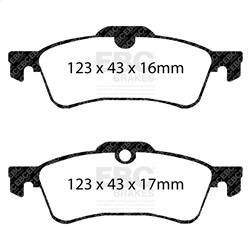 EBC Brakes - EBC Brakes UD940 Ultimax OEM Replacement Brake Pads - Image 1