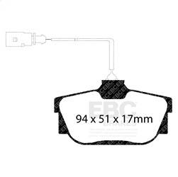 EBC Brakes - EBC Brakes UD877 Ultimax OEM Replacement Brake Pads - Image 1