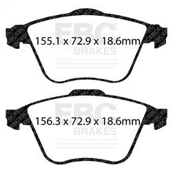 EBC Brakes - EBC Brakes UD9152 Ultimax OEM Replacement Brake Pads - Image 1