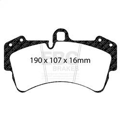 EBC Brakes - EBC Brakes UD977 Ultimax OEM Replacement Brake Pads - Image 1