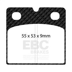 EBC Brakes - EBC Brakes UD971 Ultimax OEM Replacement Brake Pads - Image 1