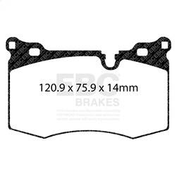 EBC Brakes - EBC Brakes S13KF1770 S13 Kits Yellowstuff and RK Rotors - Image 1