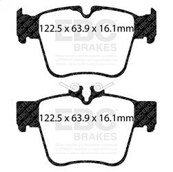 EBC Brakes - EBC Brakes S12KR1611 S12 Kits Redstuff and RK Rotors - Image 1