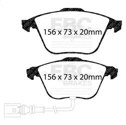 EBC Brakes - EBC Brakes DP41594R Yellowstuff Street And Track Brake Pads - Image 1