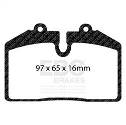 EBC Brakes - EBC Brakes S13KR1532 S13 Kits Yellowstuff and RK Rotors - Image 1