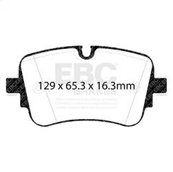 EBC Brakes - EBC Brakes DP42299R Yellowstuff Street And Track Brake Pads - Image 1