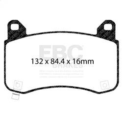 EBC Brakes - EBC Brakes DP42418R Yellowstuff Street And Track Brake Pads - Image 1