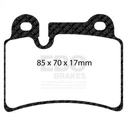 EBC Brakes - EBC Brakes DP41944R Yellowstuff Street And Track Brake Pads - Image 1