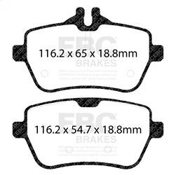 EBC Brakes - EBC Brakes DP42180R Yellowstuff Street And Track Brake Pads - Image 1