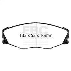 EBC Brakes - EBC Brakes DP41712R Yellowstuff Street And Track Brake Pads - Image 1