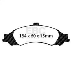 EBC Brakes - EBC Brakes DP41721R Yellowstuff Street And Track Brake Pads - Image 1