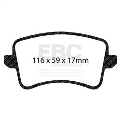 EBC Brakes - EBC Brakes UD1386 Ultimax OEM Replacement Brake Pads - Image 1