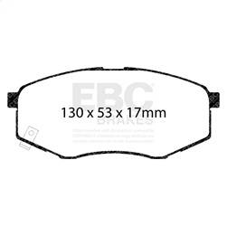 EBC Brakes - EBC Brakes UD1447 Ultimax OEM Replacement Brake Pads - Image 1