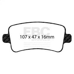 EBC Brakes - EBC Brakes UD1430 Ultimax OEM Replacement Brake Pads - Image 1