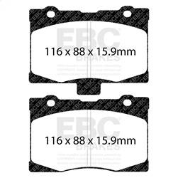 EBC Brakes - EBC Brakes UD1091 Ultimax OEM Replacement Brake Pads - Image 1