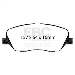 EBC Brakes - EBC Brakes UD1385 Ultimax OEM Replacement Brake Pads - Image 1