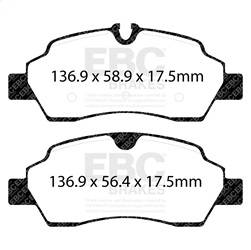 EBC Brakes - EBC Brakes UD1775 Ultimax OEM Replacement Brake Pads - Image 1