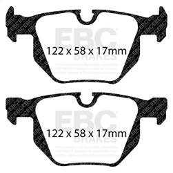 EBC Brakes - EBC Brakes DP51588NDX Bluestuff NDX Full Race Brake Pads - Image 1