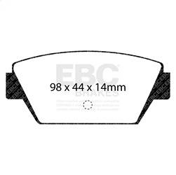 EBC Brakes - EBC Brakes UD329 Ultimax OEM Replacement Brake Pads - Image 1